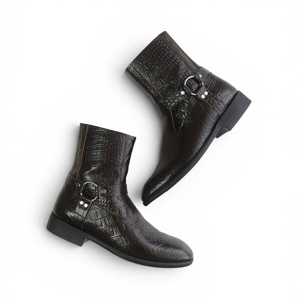 OUTLAW CHELSEA BOOTS in Brown