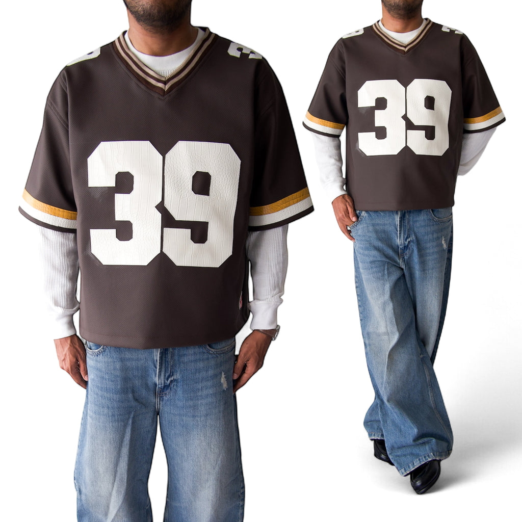 FBA Leather Jersey Brown